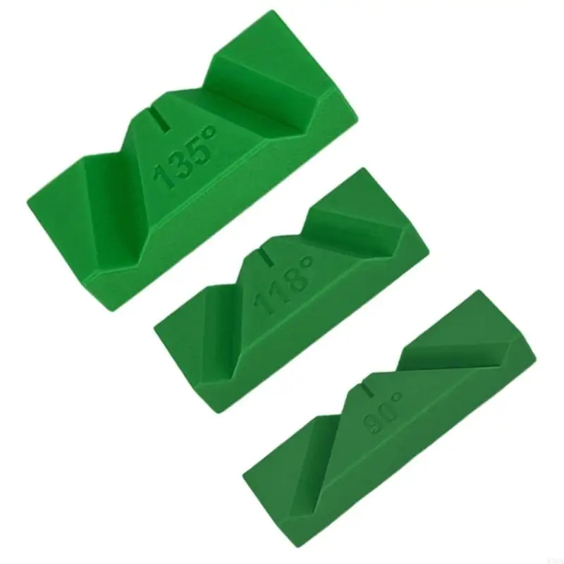Pack Of 3 Drill Bit Sharpeners With 90 118 135 Degree Adjustment For Metal Woodworking Tool DurabilityABS Construction 