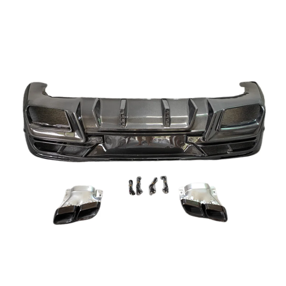 

High Quality Genuine Carbon Fiber LD Style Rear Diffuser Body Kit for Benz C167 GLE Coupe Premium Body Parts