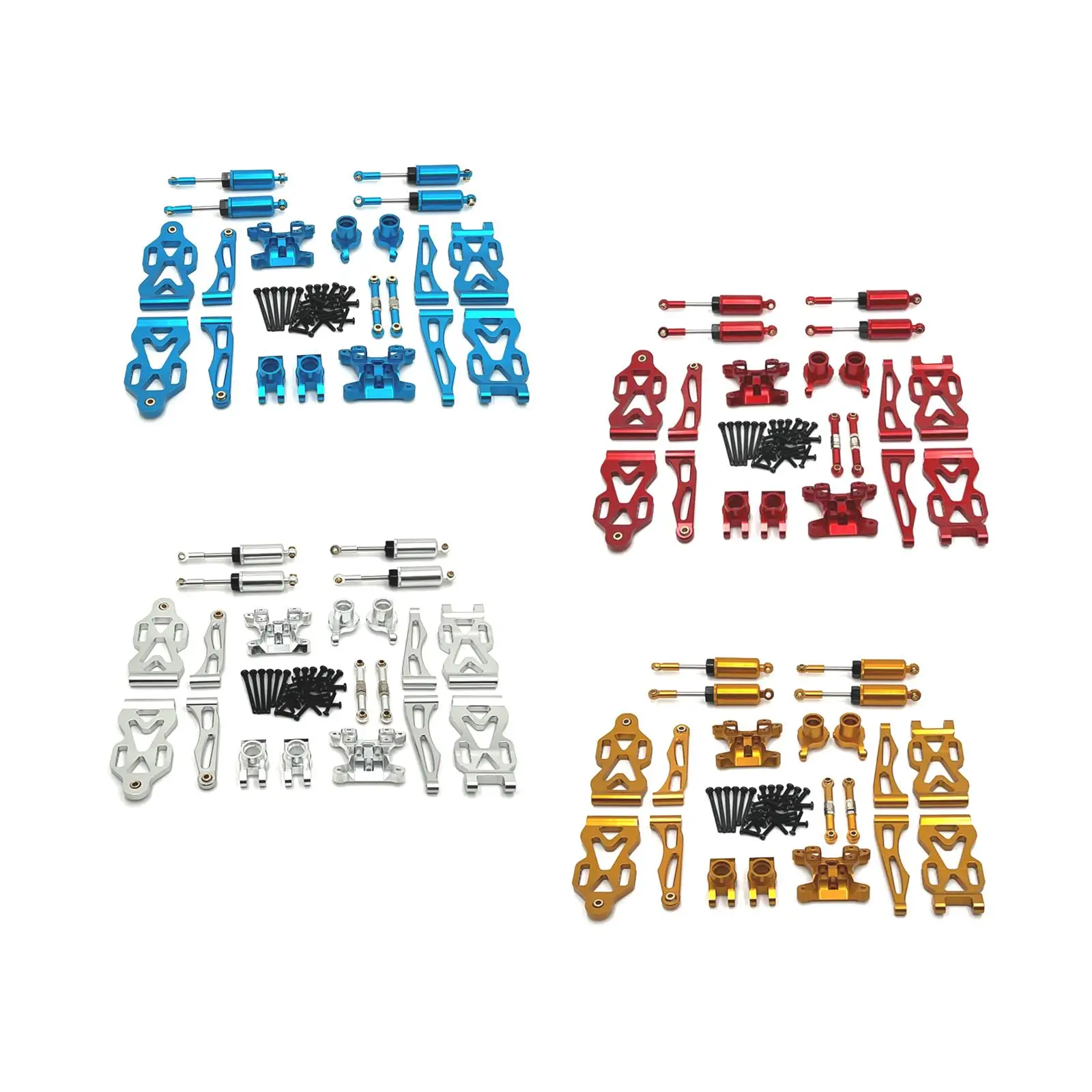 

1/16 RC Car Upgraded Metal Parts Spare Accessory Kits for 16101 16102 16103