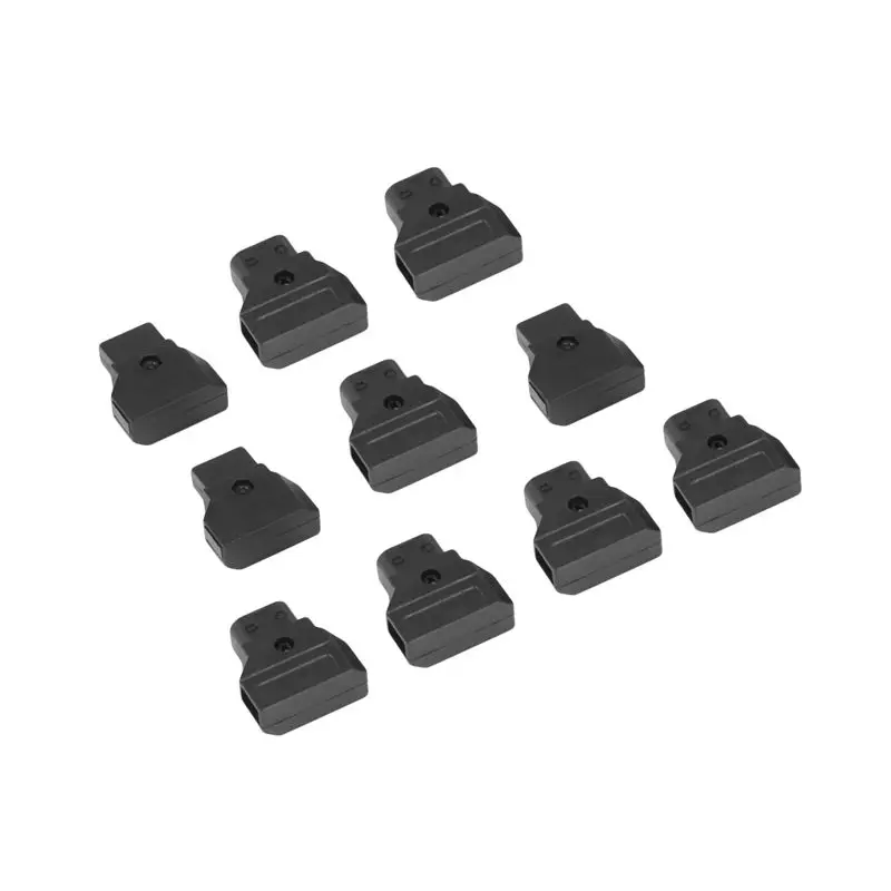 Ingenious-100Pcs D-Tap Dtap Power Male Rewirable Cable Socket Rig Battery