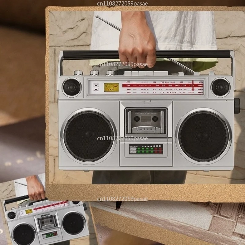Vintage Cassette Player, Vintage 80s Cassette Player, Tape Recorder, Multifunction Recorder, Nostalgic Classic Audio