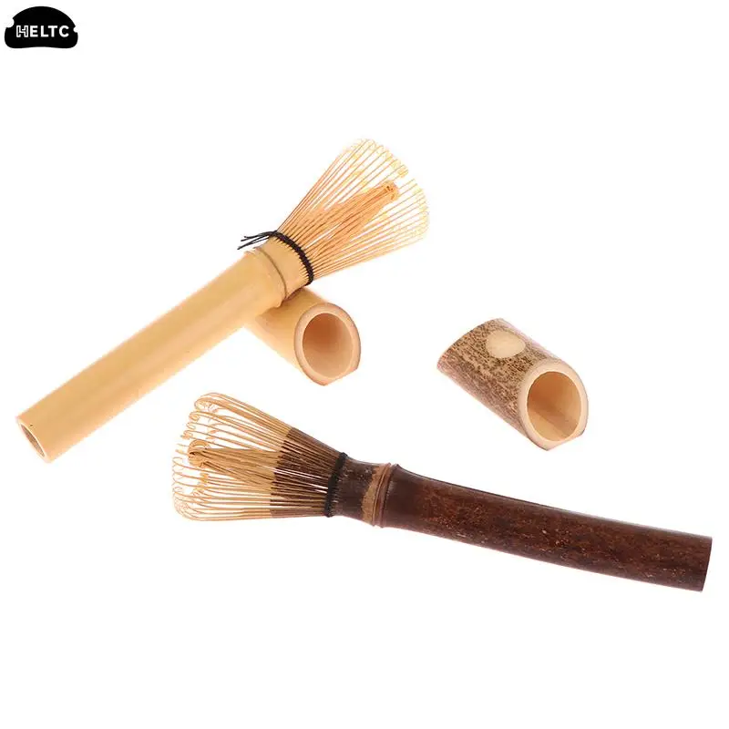 1PCS Tea Whisk Ceremony Bamboo Matcha Practical Powder Whisk Coffee Green Tea Brush Chasen Tool Grinder Brushes Tea Teapot Tools