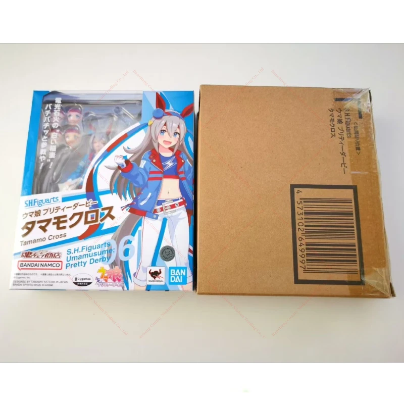 

Bandai Genuine Figure Umamusume Pretty Derby Model Kit Anime Figures SHF Tamamo Cross Collection Action Figure Model Boys Toys