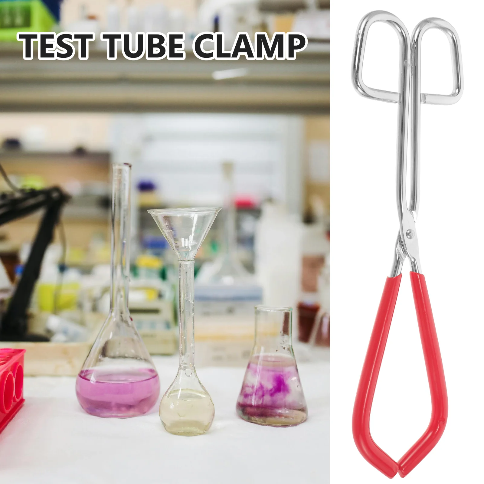 Beaker Clamp Test Tube Clips Laboratory Supplies Tongs Flask for Experiment Equipment Jig