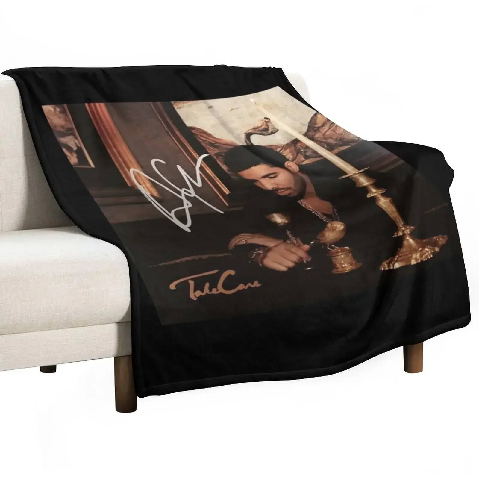 

Take Care Tour Throw Blanket Flannel Fabric wednesday Blankets