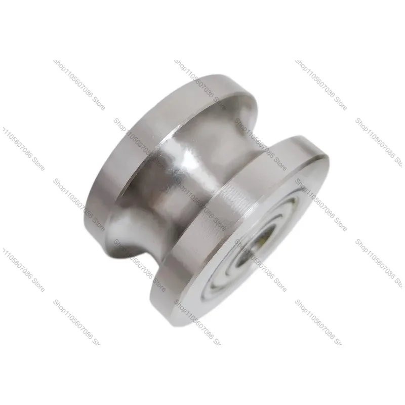 Groove Wheel Universal Wheel Bearing Hoisting Wire Fixed Pulley Guide Rail Guide Mechanical Transmission 201 Roller
