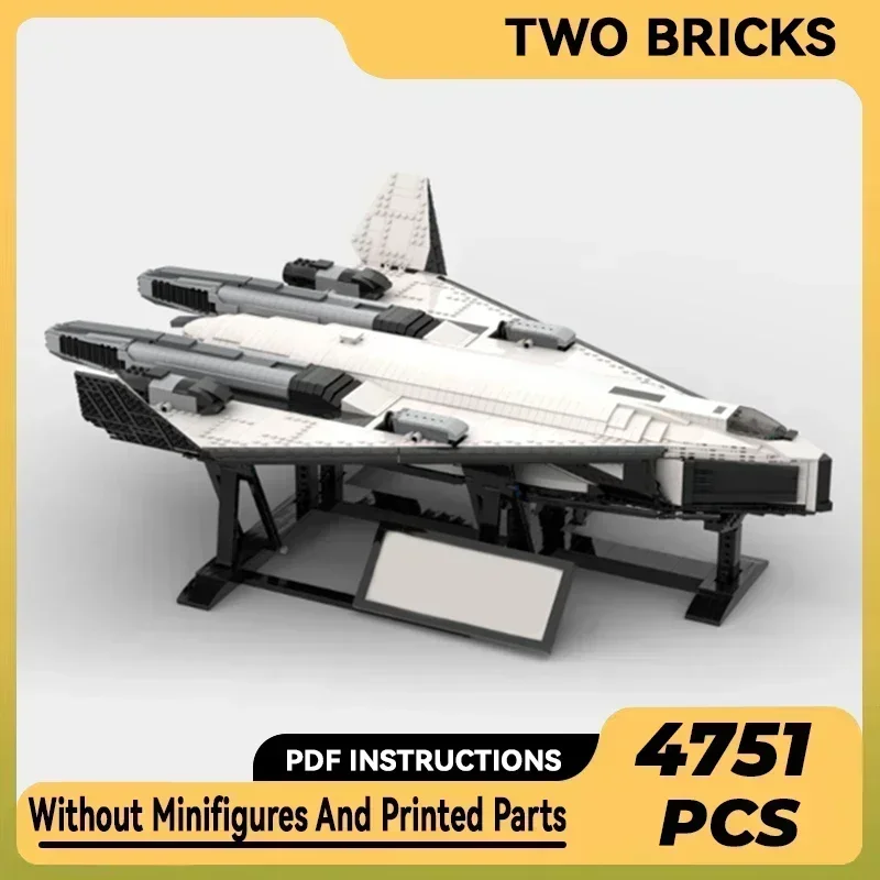 スター映画モデル MOC 組み立てブロック SSTO TAV 37B クラス シャトル テクノロジー モジュールブロック ギフト おもちゃ DIY セット 組み立て クリスマス