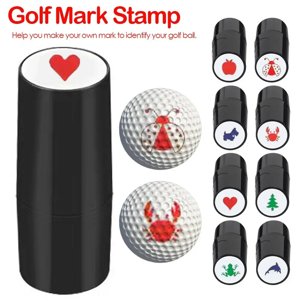 Golf Accessories Symbol Golf Ball Stamper Stamp Marker Impression Seal Quick-dry