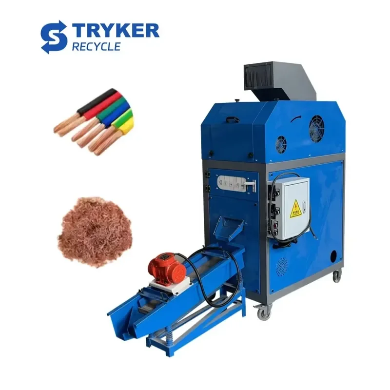 Recycling Machine 2026 Stryker Machinery New Technology Scrap Copper Cable Granulator Machine/ Cable Copper Wire Recycling