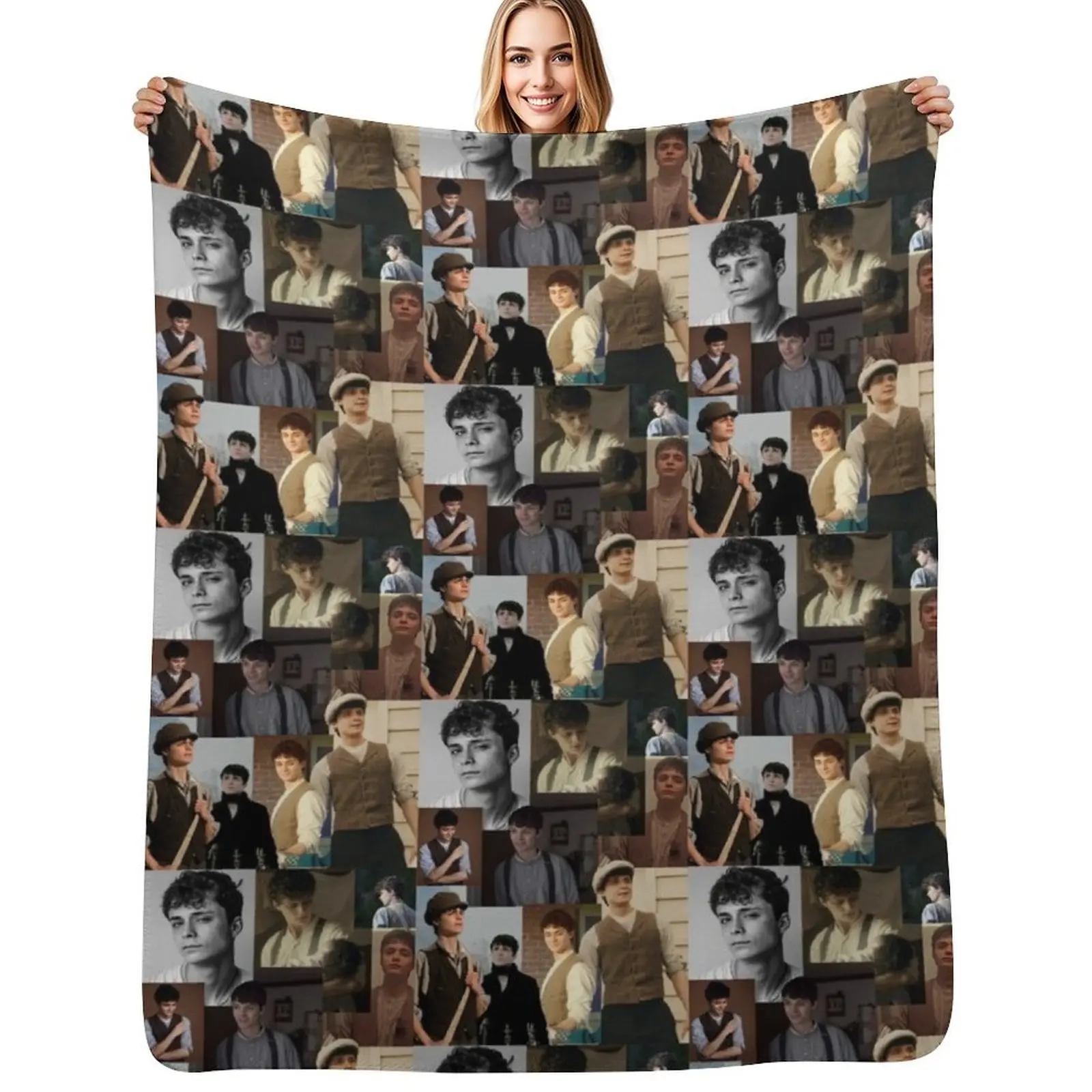 

Gilbert Blythe collage Throw Blanket All Season Lightweight Soft Blanket for Bed