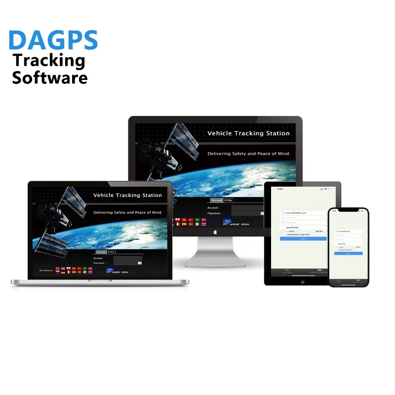 

DAGPS GPS Tracker Software Android IOS APP Tracking Platform Vehicle GPS Tracking Device System for GT06 GT02A