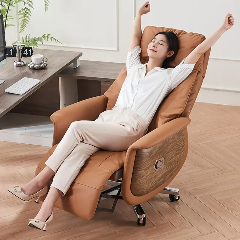 Relaxation Armchair Design Chair Rotating Furniture Luxury Wheels Advanced Armchairs Backrest Silla De Escritorio Chairs Chaise