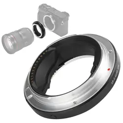 EF-GFX Adapter Ring for Fujifilm GFX Mount Medium Format Cameras to Canon EF Lenses, Autofocus, for GFX50S/GFX50R/GFX100S/GFX100