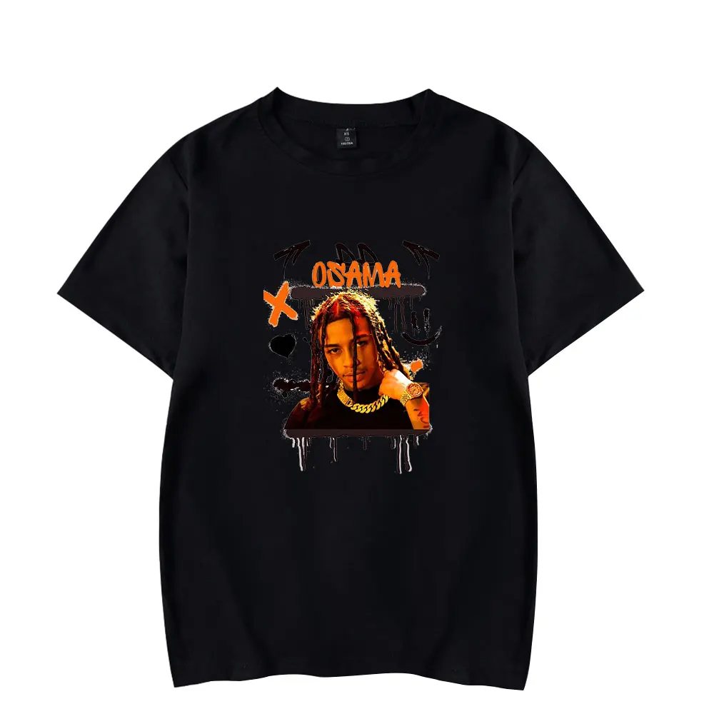 DD Osama Rapper T-shirts Upnow Album Merch Women Men Fashion Casual Short Sleeve Tee Streetwear