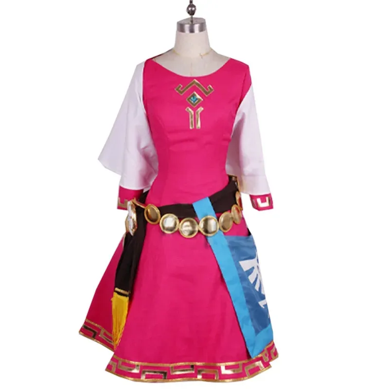 2025 Zelda Skyward Sword Zelda Women Cosplay Dress/Princess Zelda Costume Christmas Adult Kids Costumes Custom