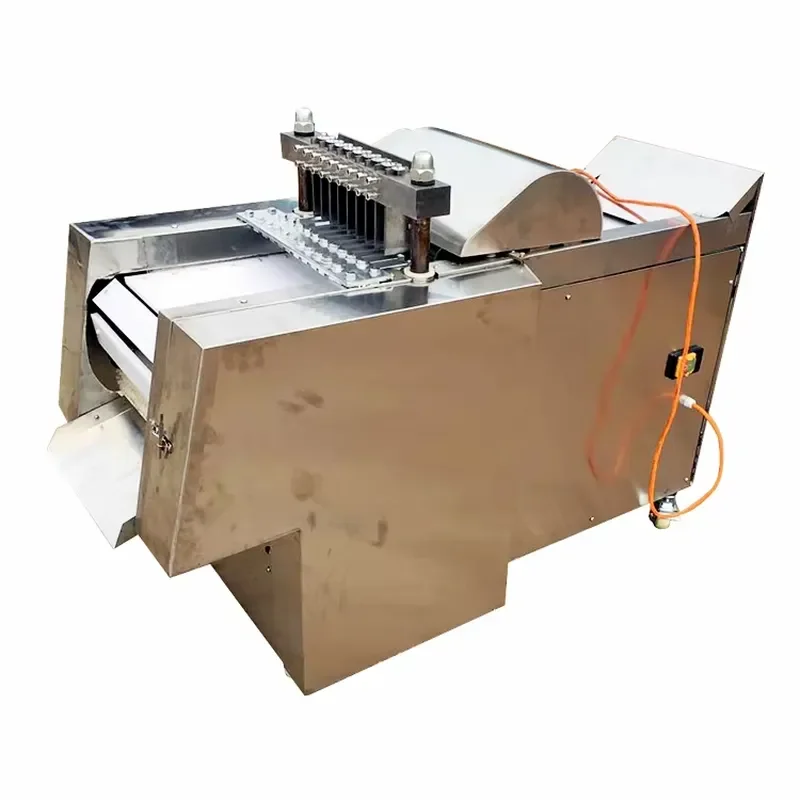 Commercial Fresh Meat Diced Cutting Machine for Whole Chicken and Fish Chopping Machine