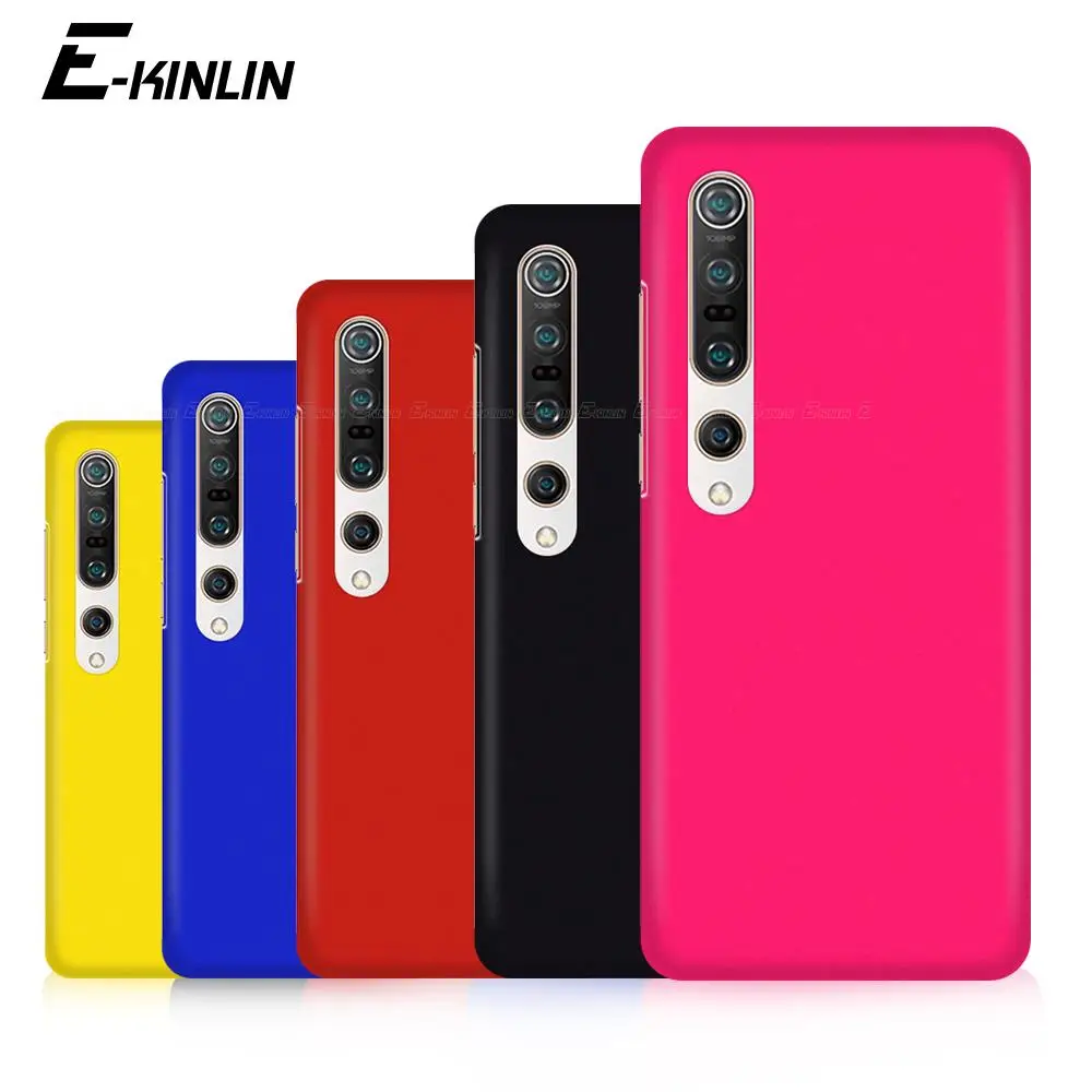 Ultra Thin Matte Hard PC Plastic Phone Case For Xiaomi Mi Note 10 10i 10T 9 9T 8 A3 A2 6X Lite Pro Ultra SE Frosted Back Cover