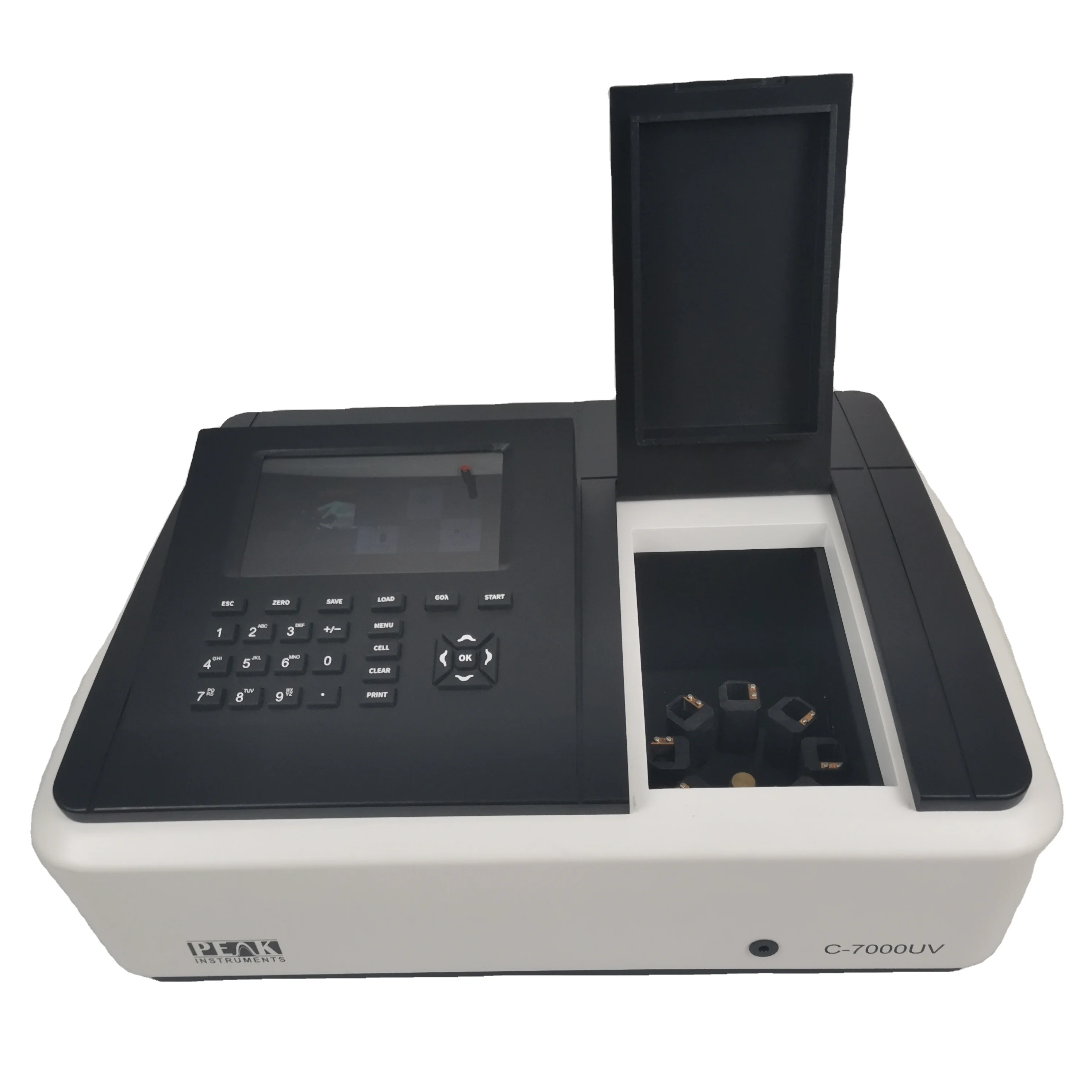 YYHC-Professional Manufacturer 7 Inch LCD Color  Single Beam Visible Spectrophotometer for Chemical Analysis