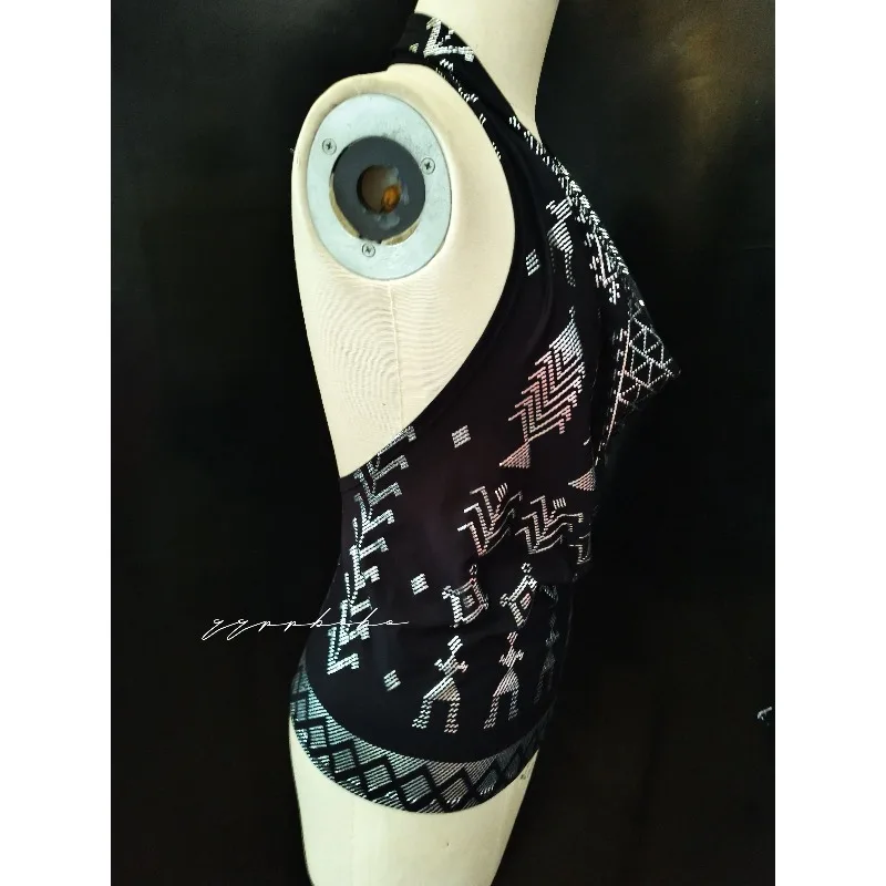 Trajes de dança do ventre tribais de fusão personalizados com maior elasticidade muito boa