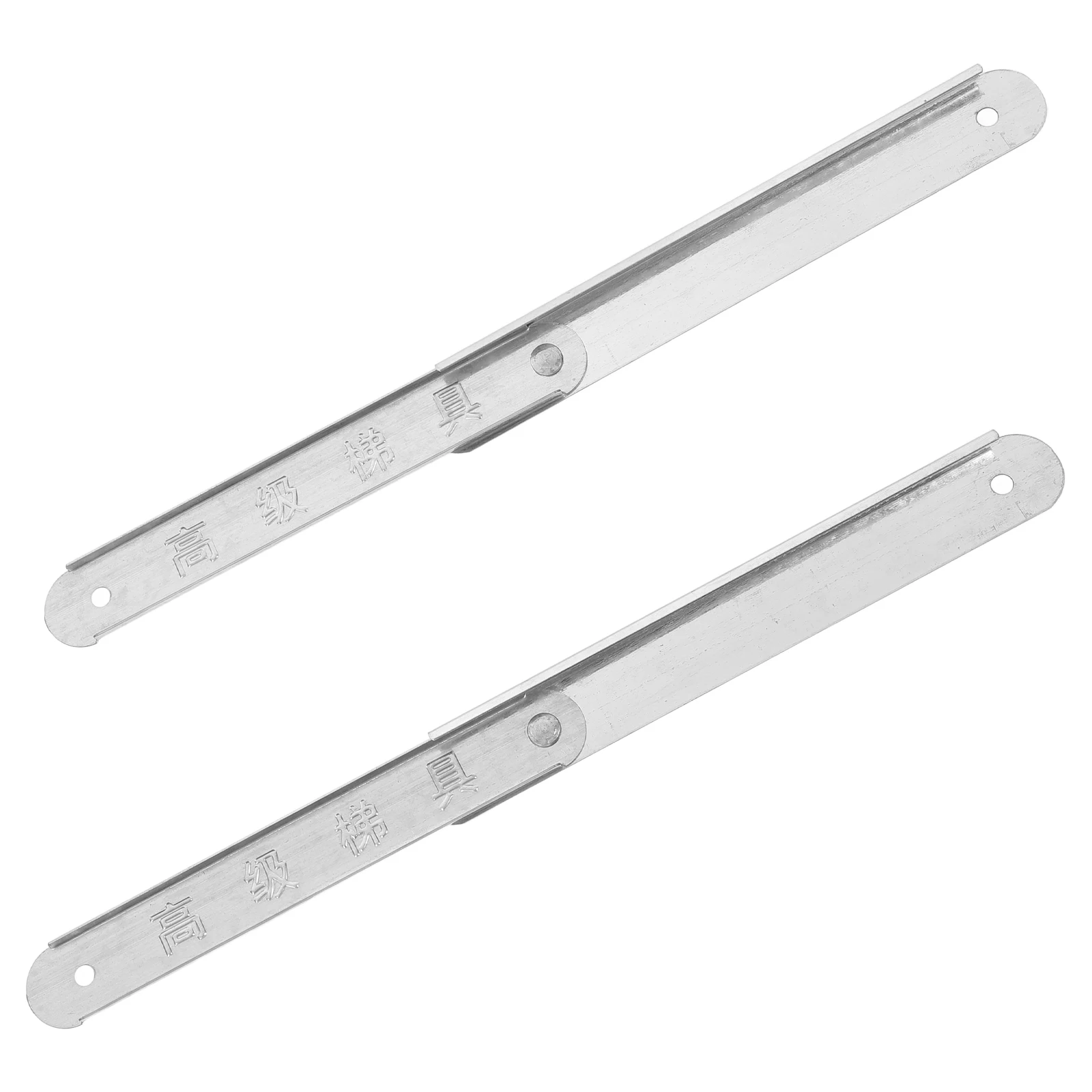

2 Pcs Reinforcement Pull Rods 34cm White Aluminum Alloy Ladder Stability Hardware Folding Step Stair Tie Rods Replacement Parts