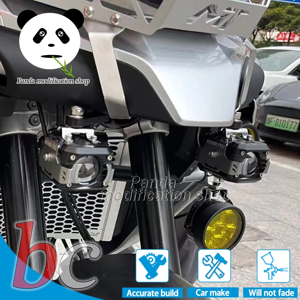 For cf moto 800mt accessories Fog lamp Auxiliary light bracket   motorcycle 800MT  Fog lamp Driving light bracket 2021 2022 2023
