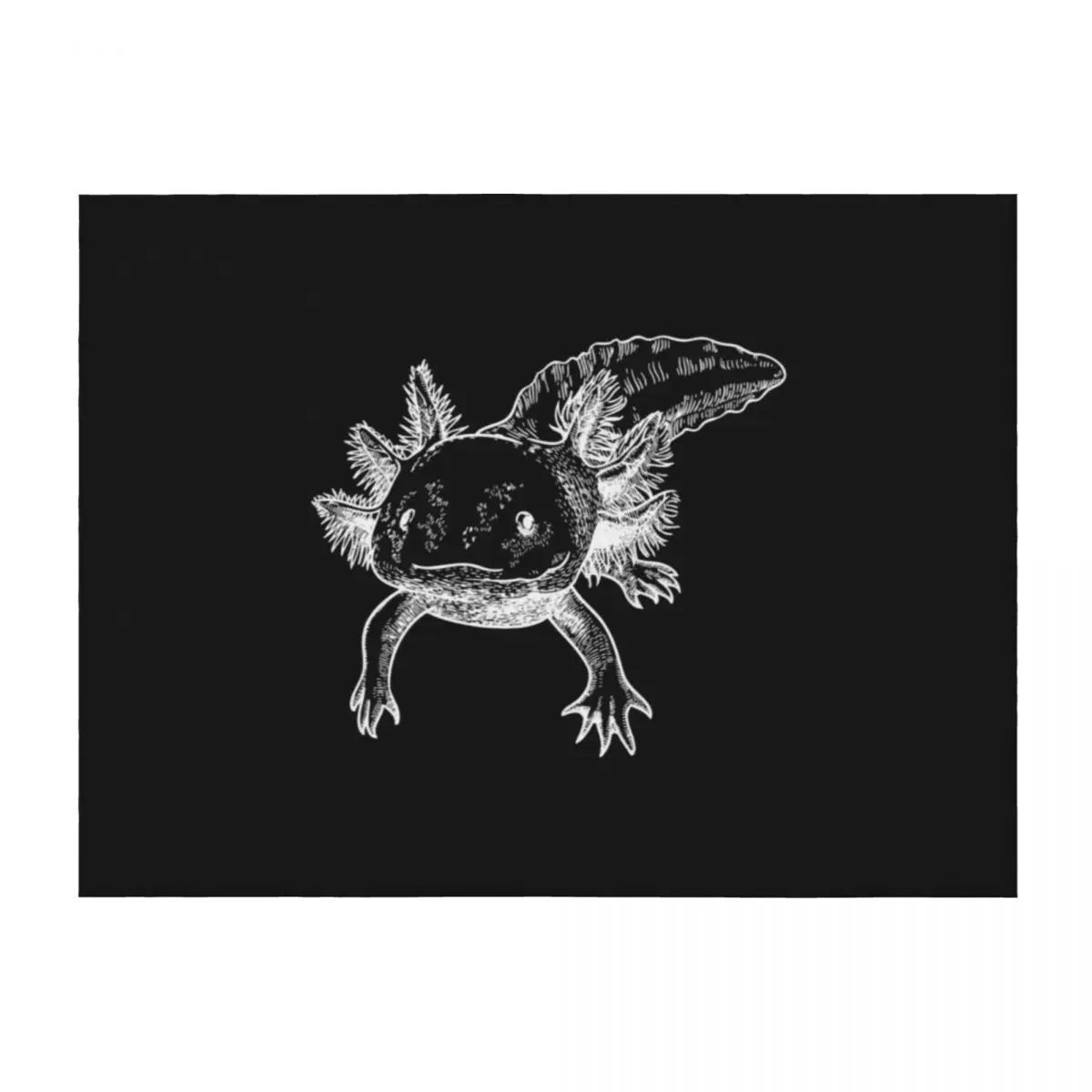 

Axolotl Throw Blanket halloween Thin Beautifuls Blankets