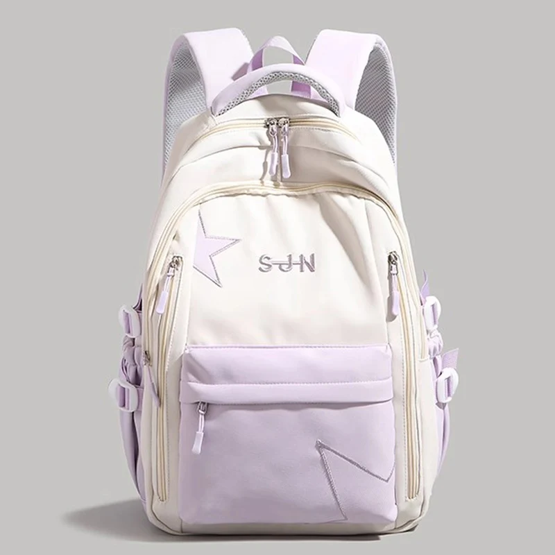 

New Woman Book Backpack School Book Bags for Teenage Girls Men Harajuku Female College Bag Leisure BagPack Travel Large Backpack