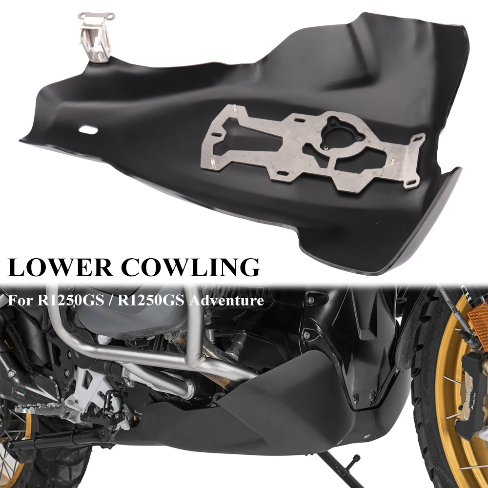 Fit For BMW R 1250 GS Adv Rallye R1250GS Adventure Motorcycle Engine Protector Chassis Protection Cover Exhaust Guard Skid Plate
