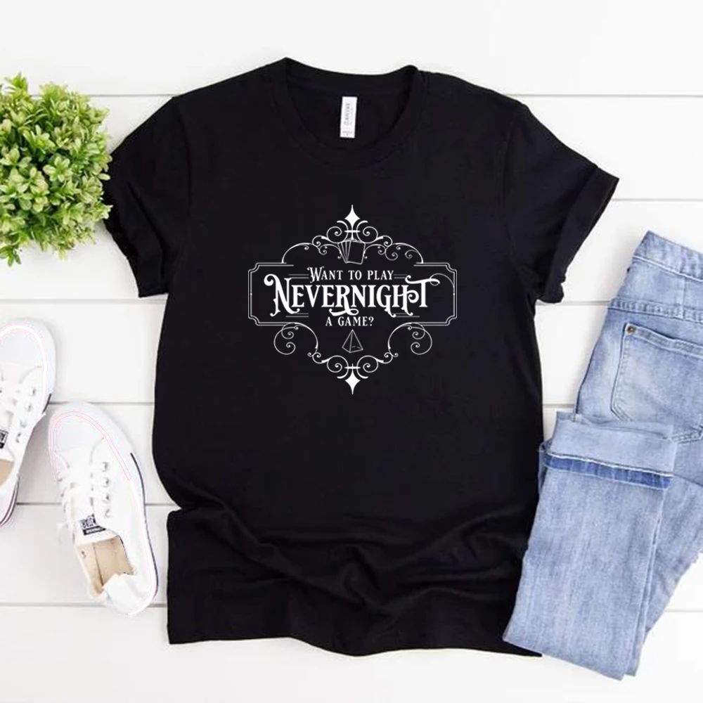 Nevernight T Shirt A Touch of Darkness Shirts Women Tshirt Short Sleeve Vintage Tee ATOD T Shirts Casual Tops Bookish Merch