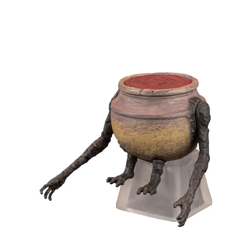 اليابانية حقيقية Gacha مقياس نموذج Eldens حلقة لعبة الأجهزة الطرفية شجاعة اللحوم قطع المعيشة وعاء صغير ألعاب شخصيات الحركة