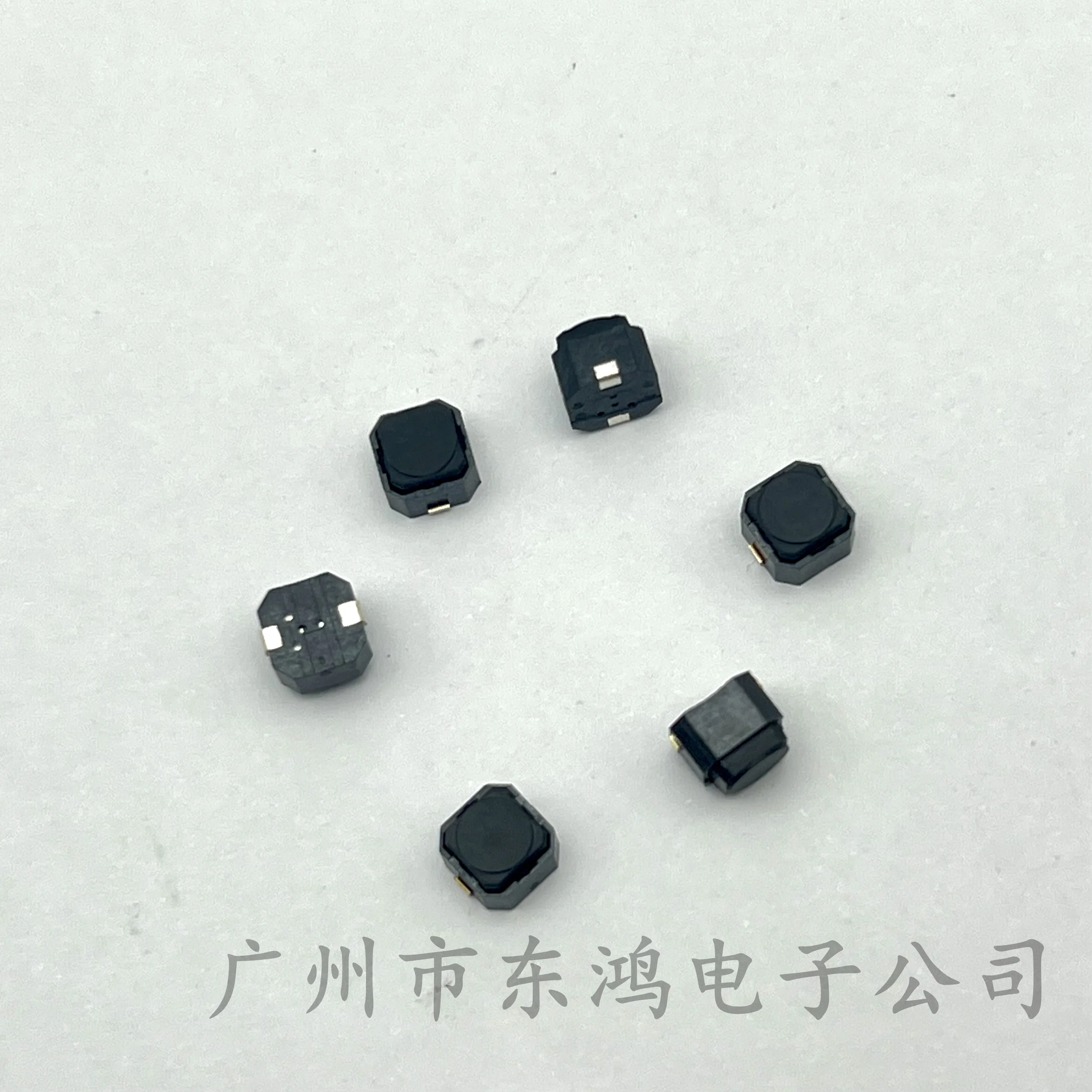 10 PCS ALPS SKPMAME010 Low Contact Resistance Type (Surface Mount 6x6x5 Tact Switch Black