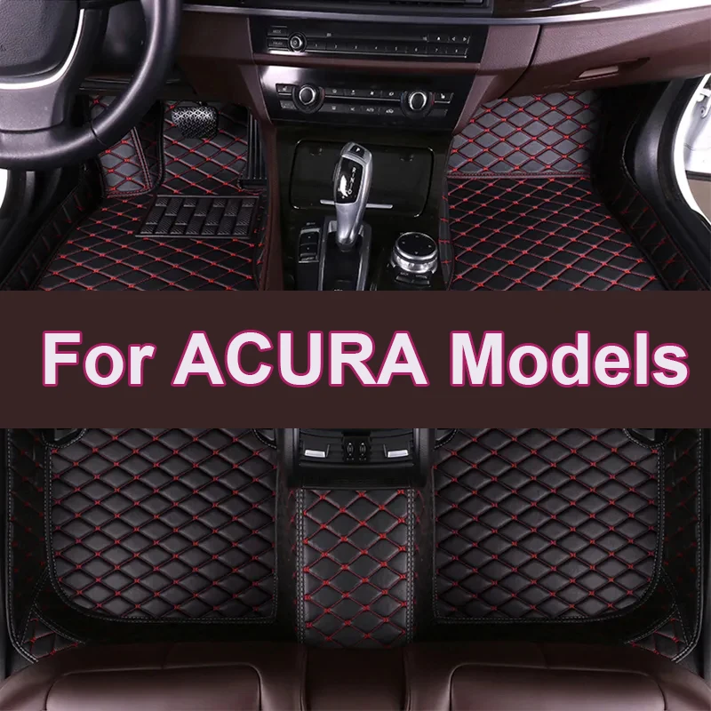 Car Floor Mat For ACURA MDX  RDX ZDX RL TL CDX cc TLX TSX RSX NSX ILX Legend Integra RLX Astra CL RSX  MDX Car Accessories