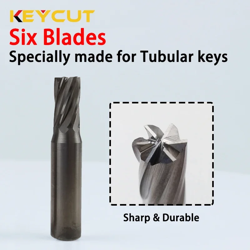 Tubular key Barrel Key Cutter Tracer Compatible with Most Vertical Manual Key Cutting Machines Locksmith Tools