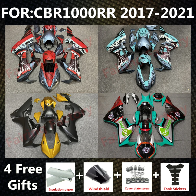 Motorcycle whole Fairings Kits fit For CBR1000RR CBR 1000RR CBR1000 RR 2017 2018 2019 2020 2021 Bodywork full fairing kit
