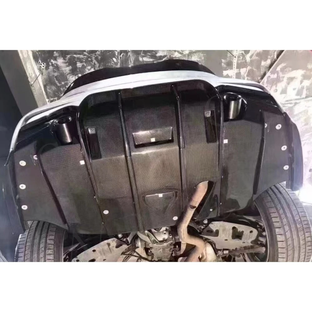 ألياف الكربون لسيارات BMW 3 Series F30 M Tech Sport 2012-2018 المصد الخلفي الناشر الخلفي الخائن المفسد FRP G نمط اكسسوارات السيارات #6