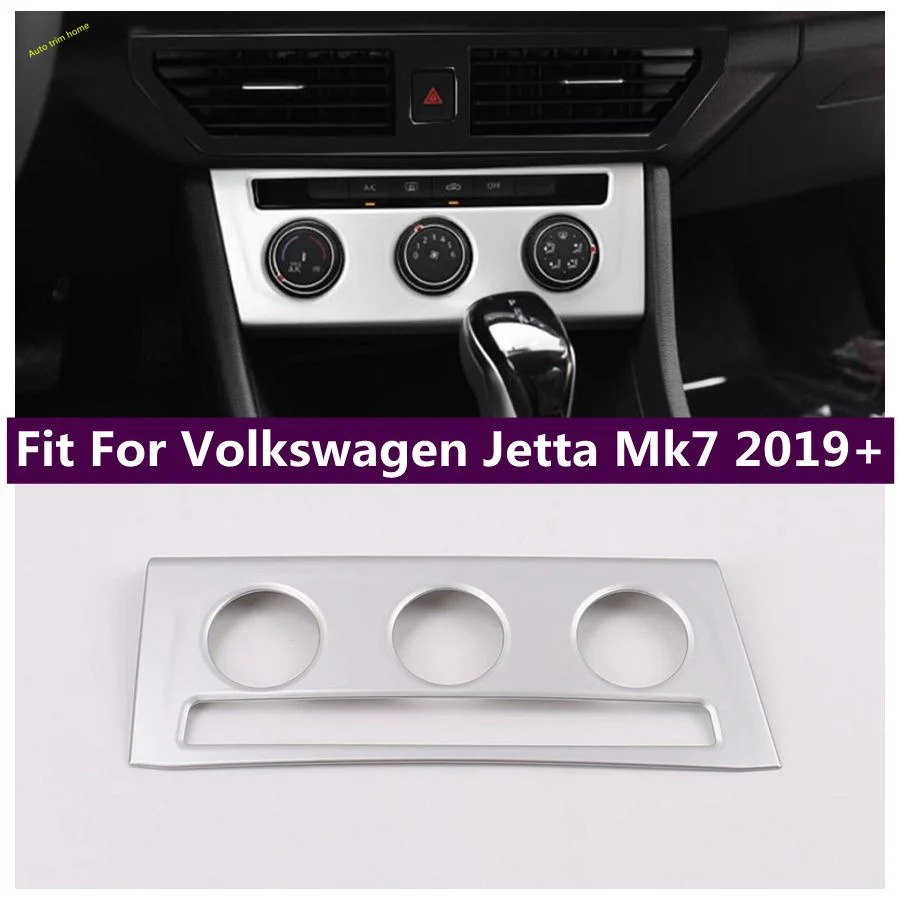 

Fit For Volkswagen Jetta Mk7 2019 - 2022 Central Control Air Conditioning KnobPanel Fan Speed Button Cover Trim Car Accessories