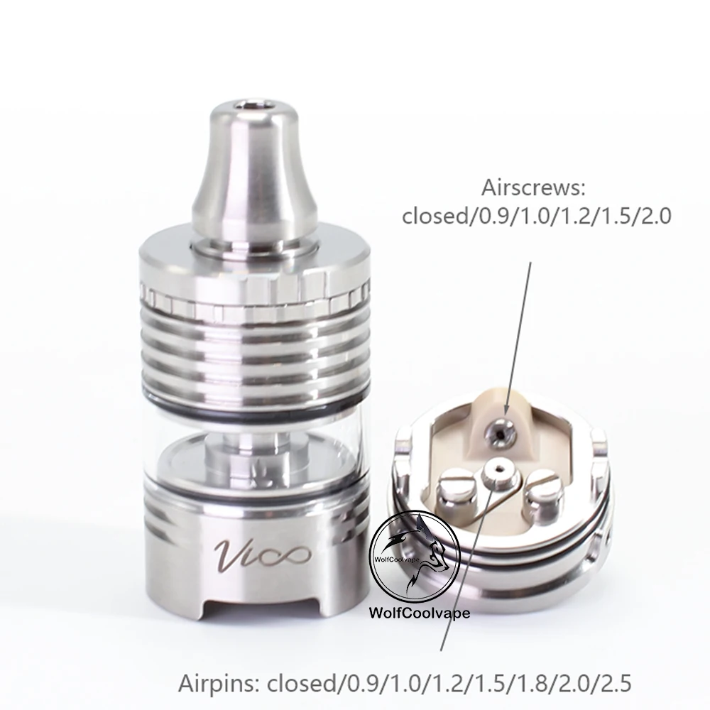 MTL / RDL RTA RTA 22 316ss 4 RTA atomizer tank for coils & atomizers - gallery image 5