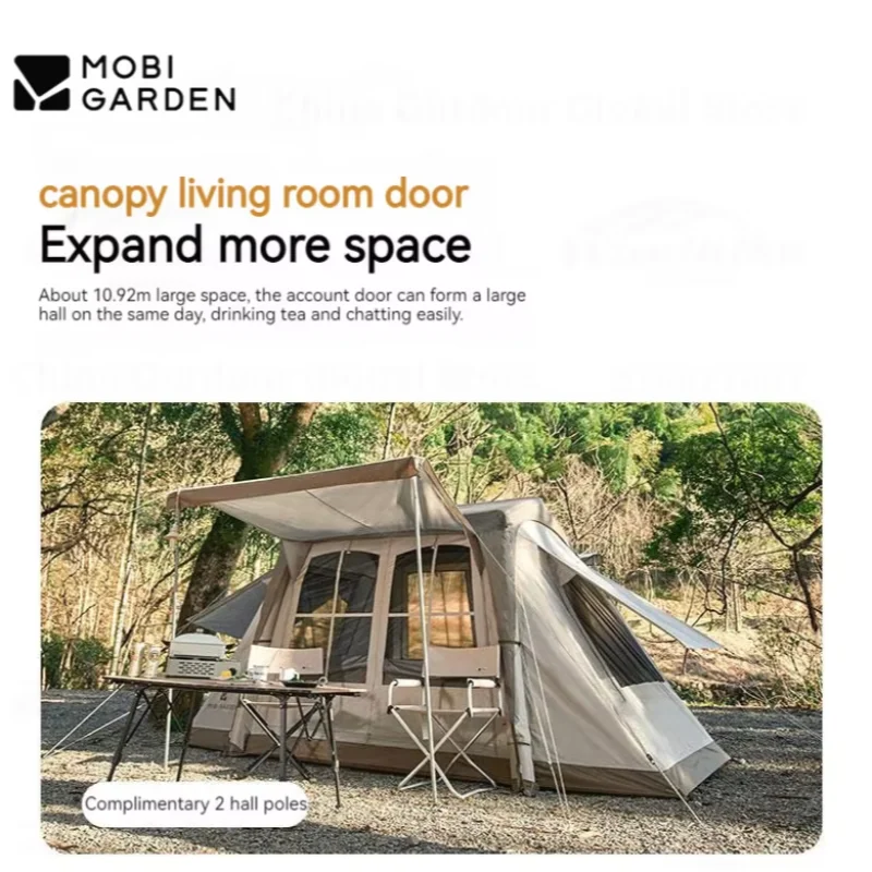 Mobi Garden 11㎡ 4-Season Tunnel Tent 5-8 Person