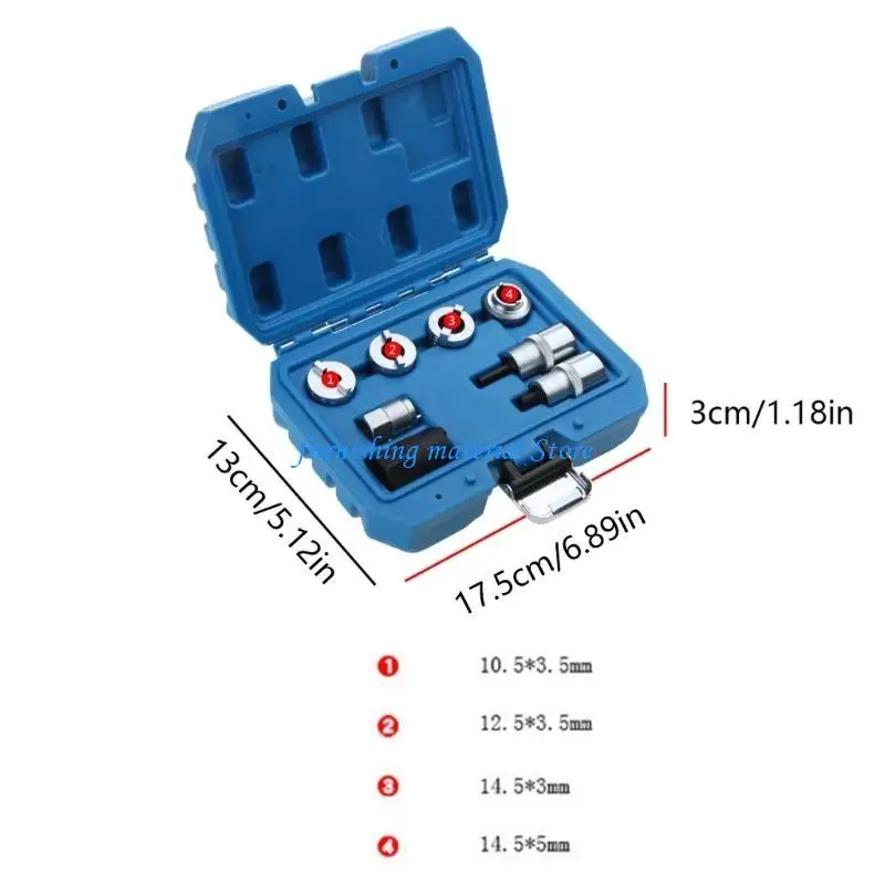 Y5GD Auto Female Stabilizer Suspension Strut Spreader Plug Claw Socket Spindle Housing Tool Disassembly Sleeve