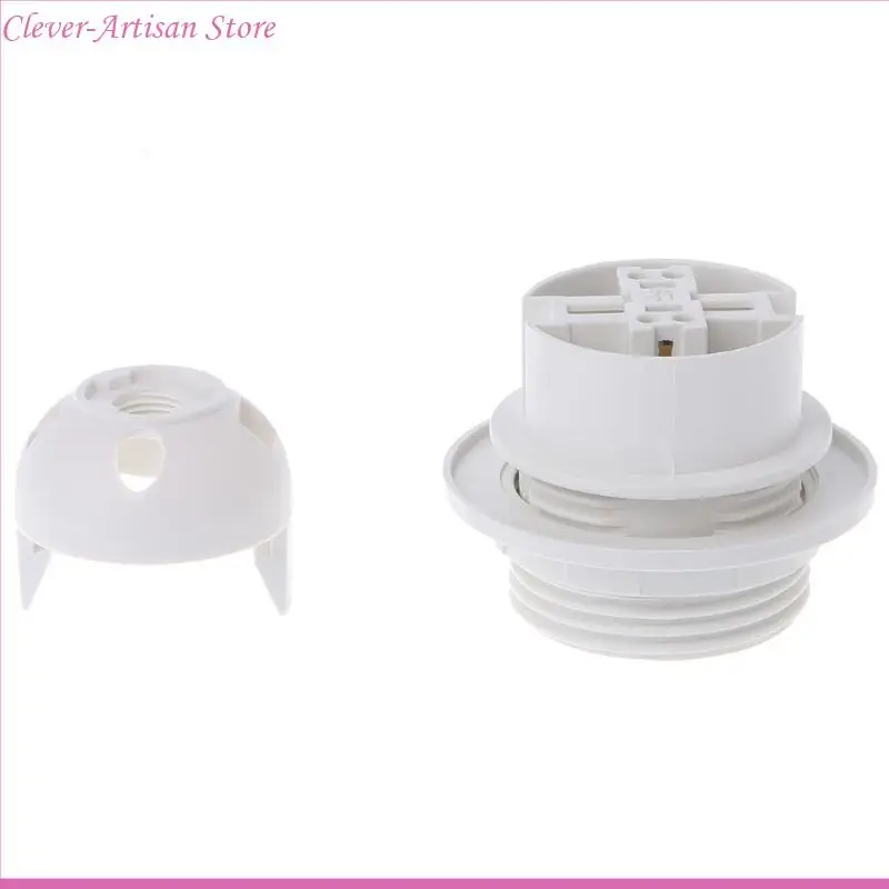 E06B E27 лампочка держателя лампы Edison Wint Spocket White/Black Tivel Light