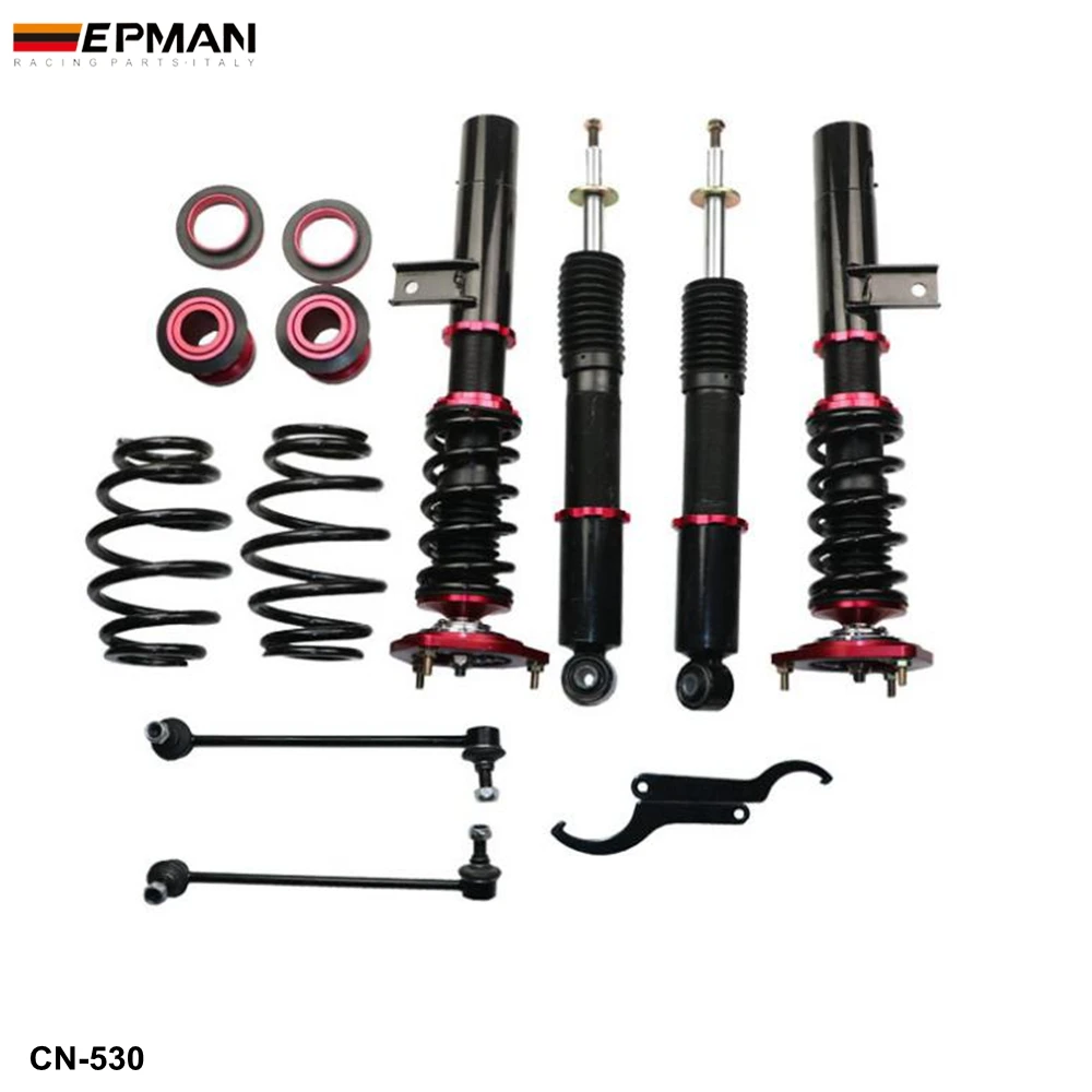 AUTOFAB Coilover Suspension Lowering Kit fits for  VW 06-09 GTI/ 03-07 Golf MK5 CN-530