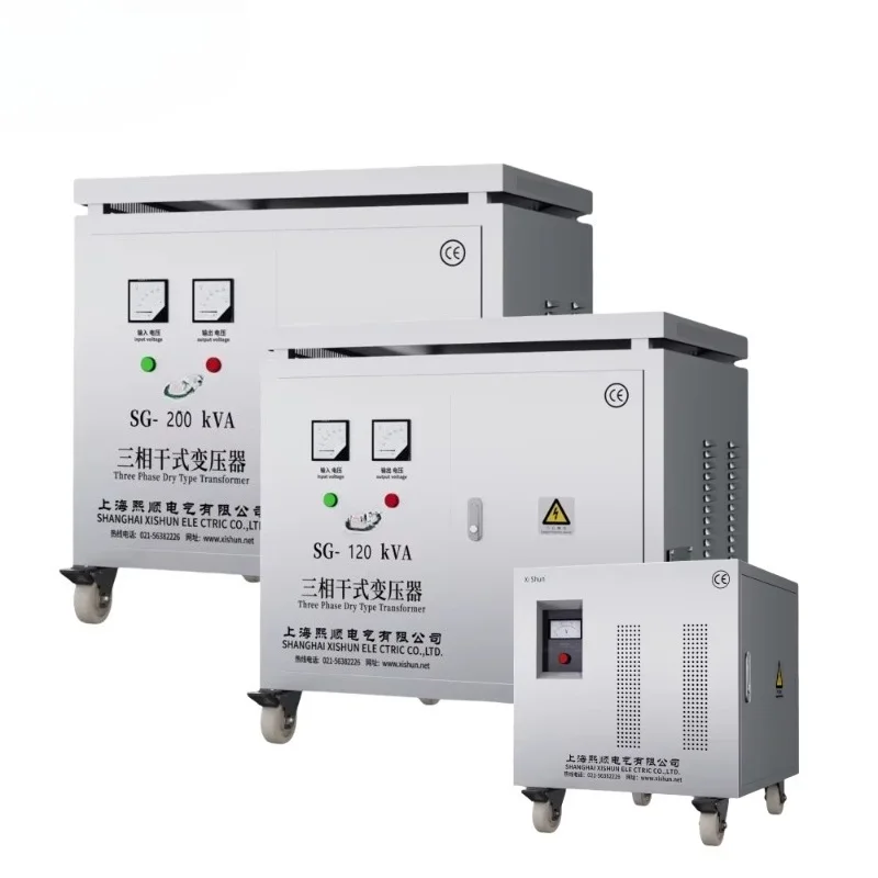 

Three Phase Step Up/Down Isolation Transformer 220V 380V 10kVA 20kVA 30kVA Toroidal Coil 50/60Hz Air Cooling CE Certified High