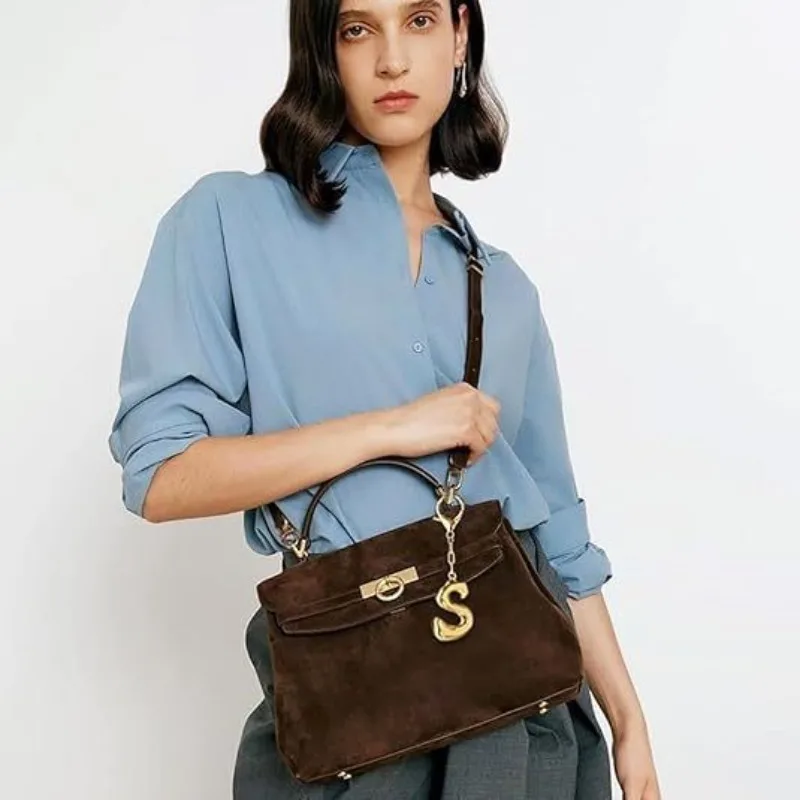 

Первоначальный брелок для женщин, золотой массивный пузырь с буквами, подвески, сумки, кошелек, персонализированная модная сумка с буквами, цепочка, аксессуары, ювелирные изделия