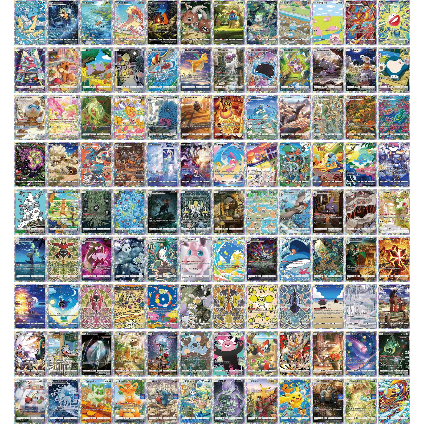 

1 коробка Ptcg Pocket Series Mew Charizard Giratina Lillie, английская случайная флэш-карта, классическая игра, коллекционные карты аниме, подарочная игрушка