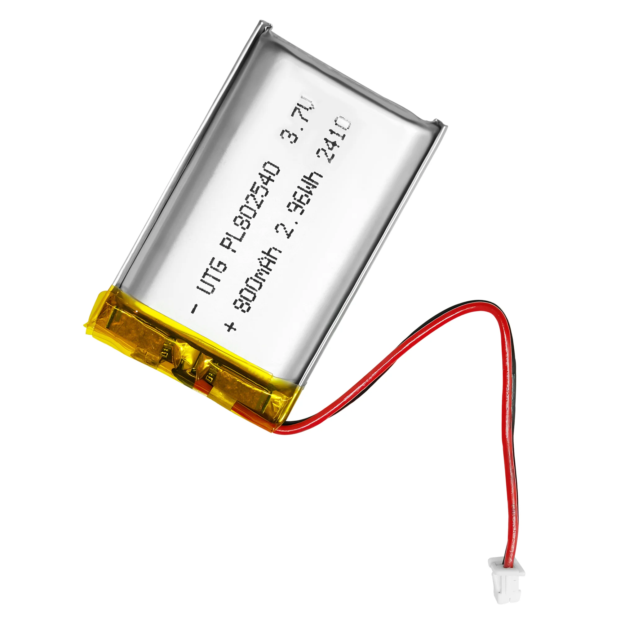 بطارية ليبو هيلتيك 3.7 فولت 800 مللي أمبير PL 802540   بطارية ليثيوم بطاريات ليثيوم بوليمر لـ T114 V2 LoRa 32 V3 Dev-board LoRa Node 1 قطعة