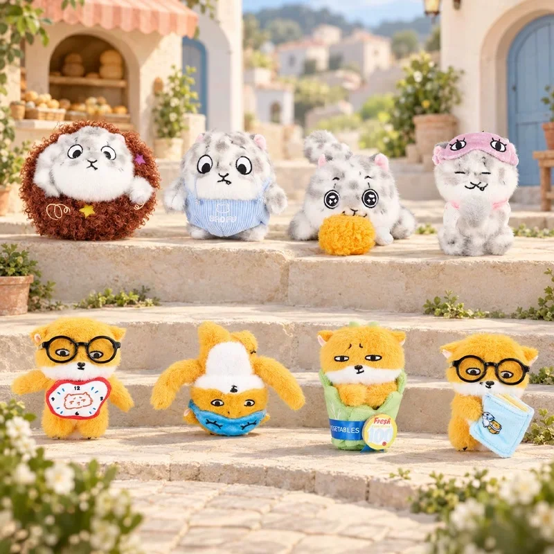 Miitaki Plush Doll Blind Box Hanging Ornament Cute Cartoon Stuffed Toy Desktop Display Decoration For Bag Keychain