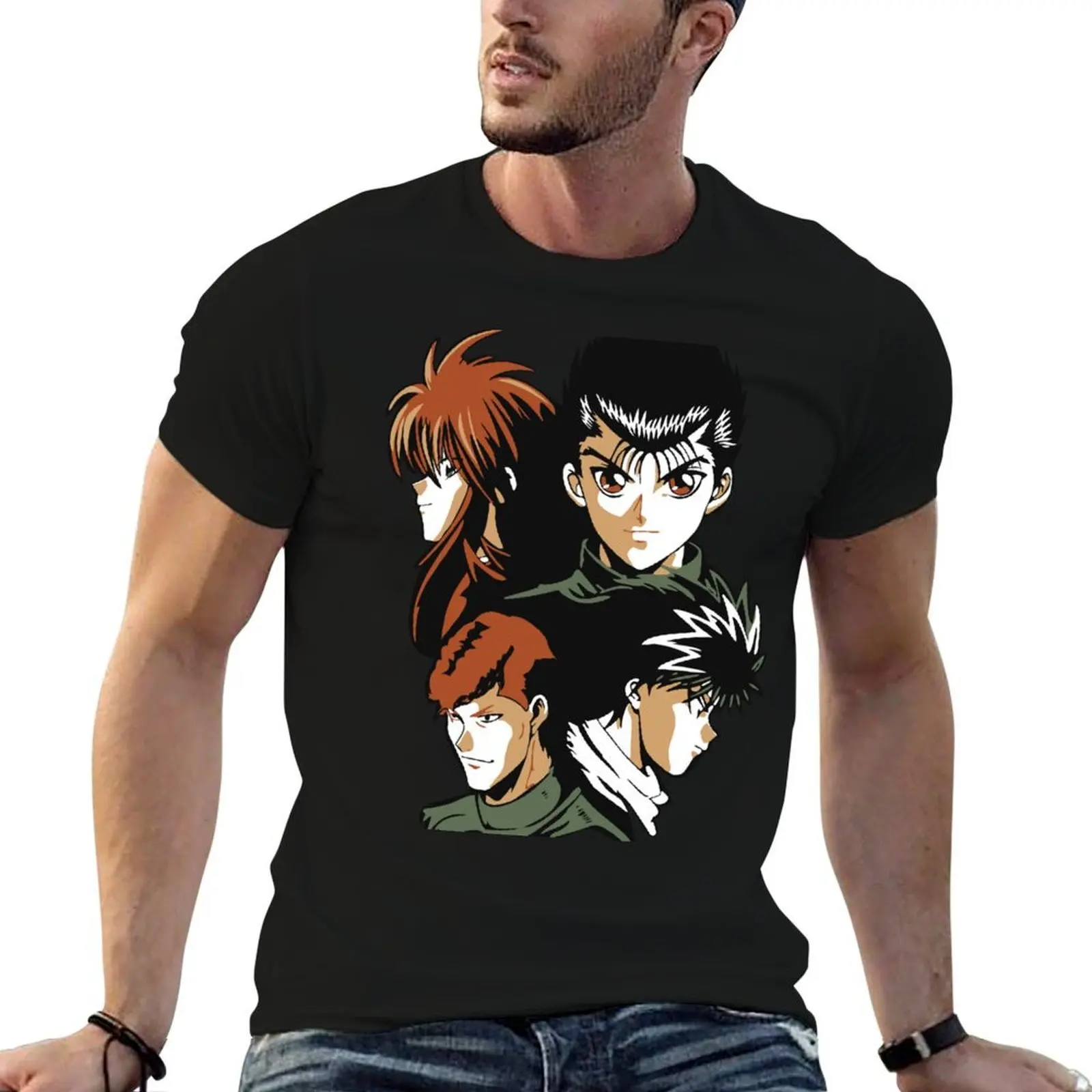 

Classic Yu Yu Hakusho T-Shirt t shirt man cotton t shirt personalised t shirt custom print T-shirt