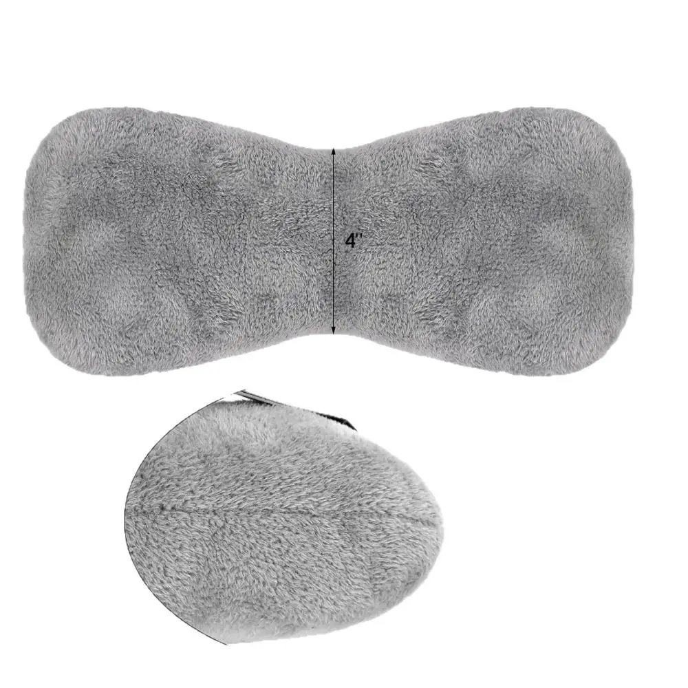 Versatile Recliner Headrest Pillow Curved Profile Ergonomic Car Headrest Cushion Adjustable Strap PP Cotton Neck Support Pillow