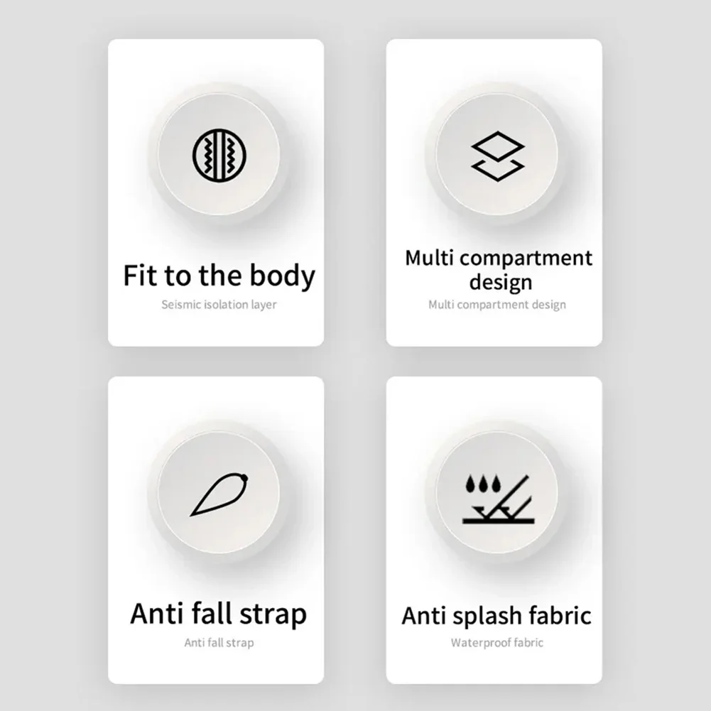 

Дорожный защитный чехол из ЭВА, противоударная сумка для переноски игровой консоли с сетчатым карманом для портативной игровой консоли в стиле ретро Anbernic RG556