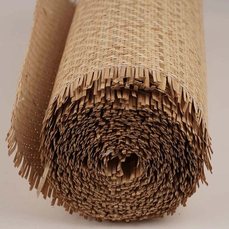 40-55cm Width 0.5-5m Length Natural Indonesian Hand-woven Real Rattan Roll Material Furniture Chair Table Cabinet Repair Tools